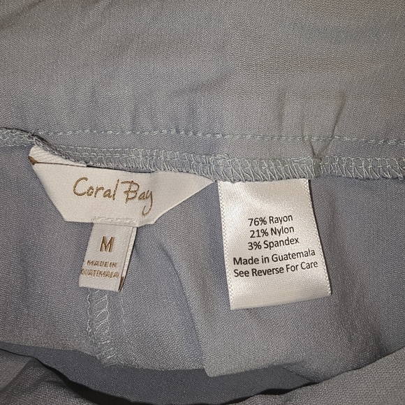 Coral Bay sz. Medium tan/blue skort bundle - Picture 4 of 12
